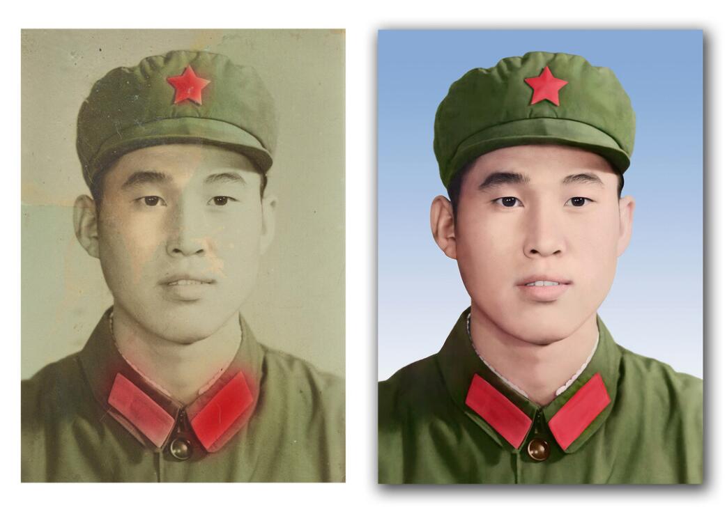 治多破损照片修复-18